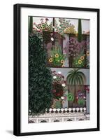 India: Garden-null-Framed Giclee Print