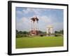 India Gate, 42 Metre High, Eastern End of the Rajpath, New Delhi, Delhi, India, Asia-Gavin Hellier-Framed Photographic Print