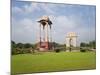 India Gate, 42 Metre High, Eastern End of the Rajpath, New Delhi, Delhi, India, Asia-Gavin Hellier-Mounted Photographic Print