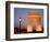 India Gate Illuminated in Evening, New Delhi, India, Asia-null-Framed Photographic Print