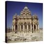 India, Gujarat, Necropolis of Nabobs of Saurashtra in Junagadh, Indian Civilization-null-Stretched Canvas