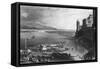 India Haridwar-J. M. W. Turner-Framed Stretched Canvas