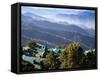 India, Himachal Pradesh, Shimla, View of Mountains-Jane Sweeney-Framed Stretched Canvas