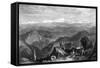 India Himalayas-J. M. W. Turner-Framed Stretched Canvas