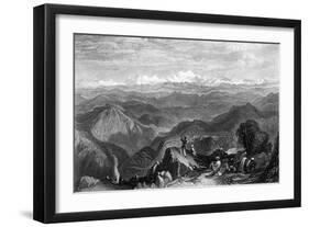 India Himalayas-J. M. W. Turner-Framed Art Print