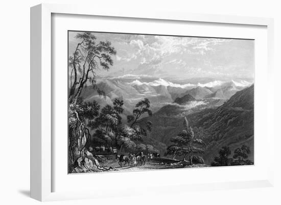 India Himalayas-H Melville-Framed Art Print