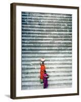 India International Women's Day, Mandav, India-null-Framed Photographic Print