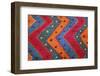 India. Jaipur. Traditional Indian Textile.-Kymri Wilt-Framed Photographic Print