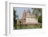 India, Khajuraho, Madhya Pradesh State Temple from the Chandella Dynasty and Grounds-Ellen Clark-Framed Photographic Print