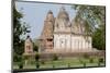 India, Khajuraho, Madhya Pradesh State Temple from the Chandella Dynasty and Grounds-Ellen Clark-Mounted Photographic Print