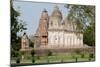 India, Khajuraho, Madhya Pradesh State Temple from the Chandella Dynasty and Grounds-Ellen Clark-Mounted Photographic Print