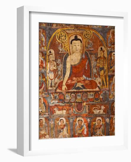 India, Ladakh, Alchi, Alchi Tsatsapuri Is a Little-Know Temple Complex Close to Very Famous Alchi C-Katie Garrod-Framed Photographic Print