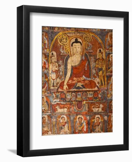 India, Ladakh, Alchi, Alchi Tsatsapuri Is a Little-Know Temple Complex Close to Very Famous Alchi C-Katie Garrod-Framed Photographic Print