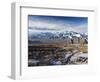 India, Ladakh, Leh, Looking South Out over Leh, Capital of Ladakh, Towards the Zanskar Range, with -Katie Garrod-Framed Photographic Print