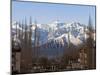 India, Ladakh, Leh, Stok Kangri Peak from Leh, Stok Kangri Is the Highest Mountain in Stok Range in-Katie Garrod-Mounted Photographic Print