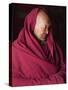 India, Ladakh, Likir, Senior Monk at Likir Monastery, Ladakh, India-Katie Garrod-Stretched Canvas