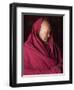 India, Ladakh, Likir, Senior Monk at Likir Monastery, Ladakh, India-Katie Garrod-Framed Photographic Print