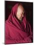 India, Ladakh, Likir, Senior Monk at Likir Monastery, Ladakh, India-Katie Garrod-Mounted Photographic Print