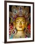 India, Ladakh, Thiksey, the Immense and Beautifully Gilded Maitreya Buddha in the Chamkhang Temple-Katie Garrod-Framed Photographic Print