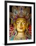 India, Ladakh, Thiksey, the Immense and Beautifully Gilded Maitreya Buddha in the Chamkhang Temple-Katie Garrod-Framed Photographic Print