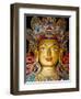 India, Ladakh, Thiksey, the Immense and Beautifully Gilded Maitreya Buddha in the Chamkhang Temple-Katie Garrod-Framed Photographic Print