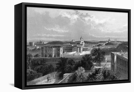 India, Lucknow-J Ramage-Framed Stretched Canvas