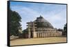 India, Madhya Pradesh, Sanchi, Great Stupa, Western Gateway-null-Framed Stretched Canvas
