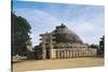 India, Madhya Pradesh, Sanchi, Great Stupa, Western Gateway-null-Stretched Canvas