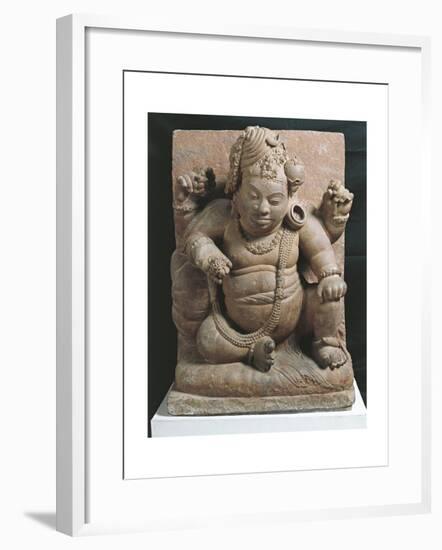 India, Maharashtra, Damansara, Fifth Incarnation of Vishnu: Vamana or the Dwarf Incarnation-null-Framed Giclee Print