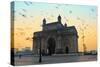 India, Maharashtra, Mumbai, Gateway of India, the Gateway of India at Dawn-Alex Robinson-Stretched Canvas