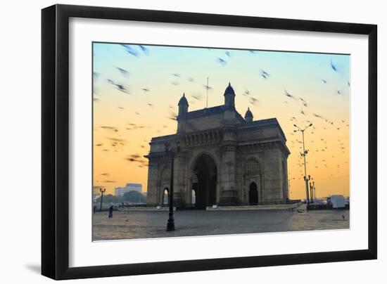 India, Maharashtra, Mumbai, Gateway of India, the Gateway of India at Dawn-Alex Robinson-Framed Photographic Print