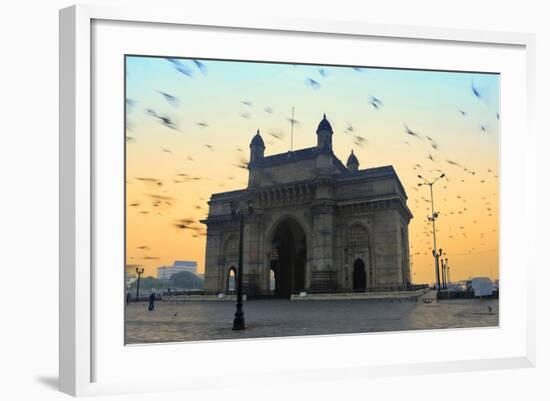 India, Maharashtra, Mumbai, Gateway of India, the Gateway of India at Dawn-Alex Robinson-Framed Photographic Print