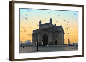 India, Maharashtra, Mumbai, Gateway of India, the Gateway of India at Dawn-Alex Robinson-Framed Photographic Print