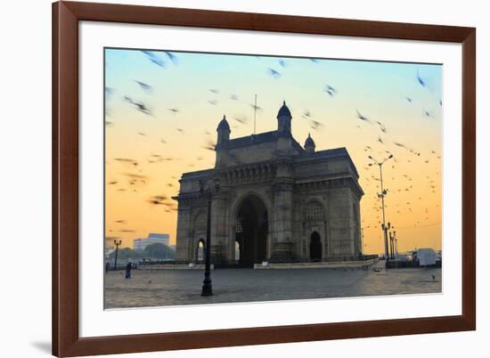 India, Maharashtra, Mumbai, Gateway of India, the Gateway of India at Dawn-Alex Robinson-Framed Photographic Print