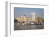 India, Maharashtra, Mumbai, Taj Mahal Palace Hotel and Gateway of India-Jane Sweeney-Framed Photographic Print