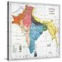 India: Map, 19Th Century-null-Stretched Canvas