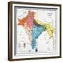 India: Map, 19Th Century-null-Framed Giclee Print