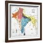 India: Map, 19Th Century-null-Framed Giclee Print