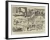India, Military Life in the Plains During the Hot Season-null-Framed Giclee Print