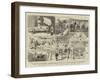 India, Military Life in the Plains During the Hot Season-null-Framed Giclee Print