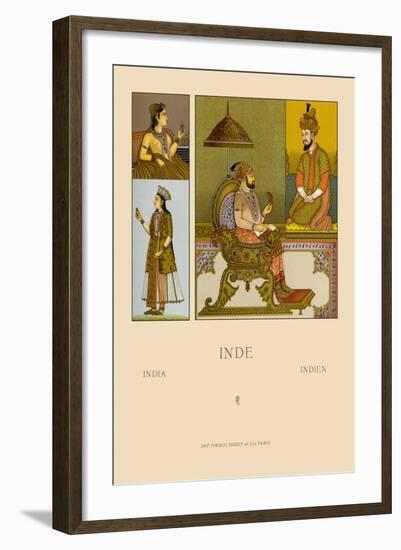 India Moguls-Racinet-Framed Art Print