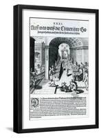 India Orientalis, 1598-Theodore de Bry-Framed Giclee Print