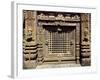 India, Orissa State, Detail of Decoration of Muktesvara Temple in Bhubaneswar-null-Framed Giclee Print