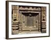 India, Orissa State, Detail of Decoration of Muktesvara Temple in Bhubaneswar-null-Framed Giclee Print