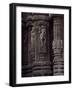 India, Orissa State, Detail of Decorations of Rajarani Temple in Bhubaneswar-null-Framed Giclee Print