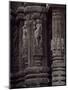 India, Orissa State, Detail of Decorations of Rajarani Temple in Bhubaneswar-null-Mounted Giclee Print
