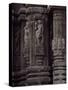 India, Orissa State, Detail of Decorations of Rajarani Temple in Bhubaneswar-null-Stretched Canvas