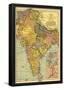 India - Panoramic Map-null-Framed Poster