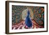 India: Peacock-null-Framed Giclee Print