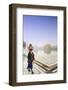 India, Punjab, Amritsar, a Sikh Pilgrim Carrying a Barcha Spear-Alex Robinson-Framed Photographic Print